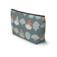 Frond Accessory Pouch w T-bottom in Aqua